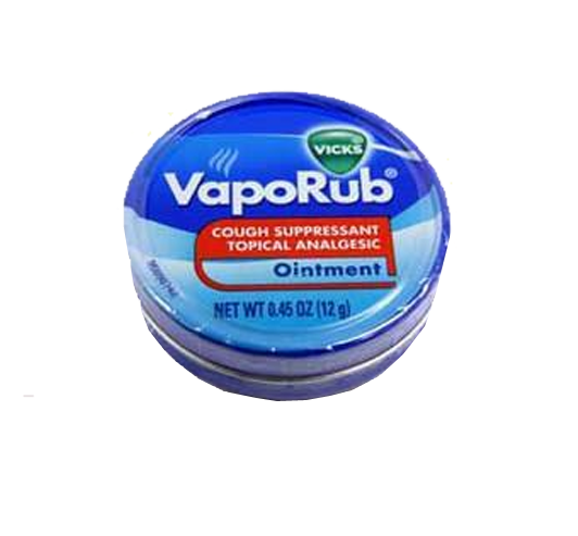 Vicks VapoRub Cough Suppressant/Topical Analgesic, Ointment (0.45 oz.)