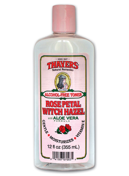 Thayers Witch Hazel with Aloe Vera Rose Petal: Alcohol-Free (12 oz)