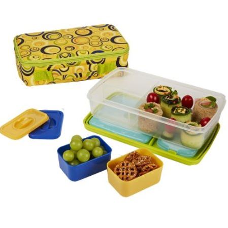 Fit & Fresh Bento Lunch Kit (Sun Swirls)