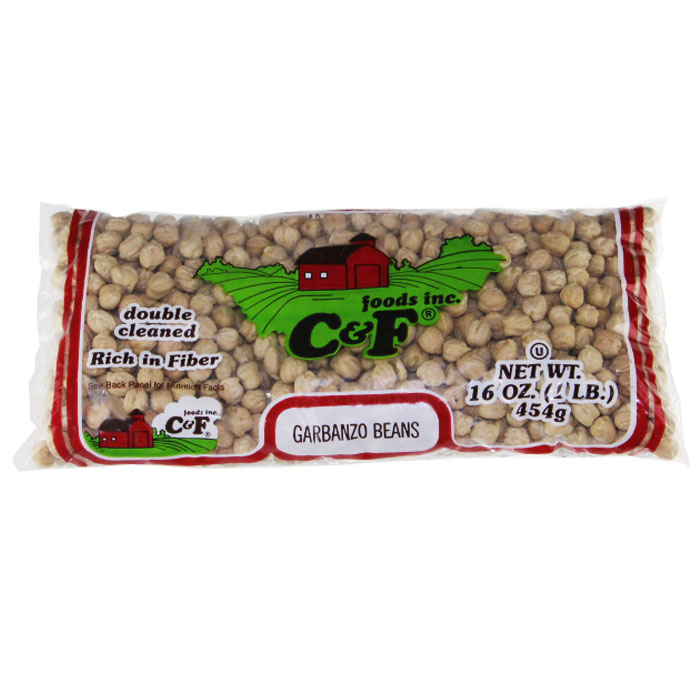 C&F Foods Inc. Garbanzo Beans (16 oz.)