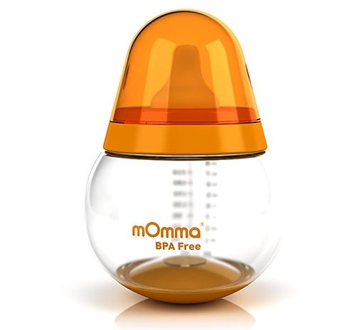 Lansinoh Momma Spill-Proof Cup 8.4 oz. (Orange)