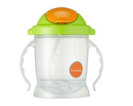 Inno Baby Sippin' SMART ez flow straw sippy(Green)