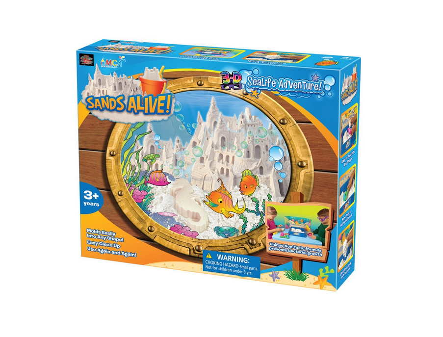 Play Visions Sands Alive! 3-D Sealife Adventure Set 