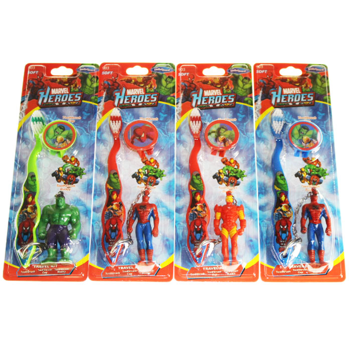 Marvel Heroes Toothbrush (Four Pack)