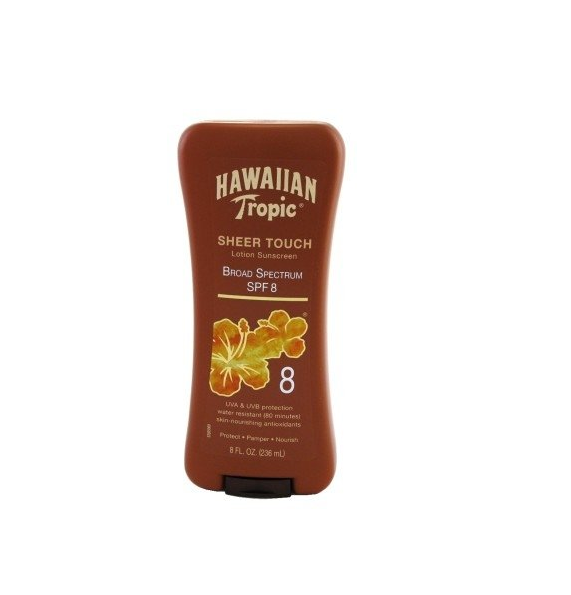 Hawaiian Tropic Sheer Touch Lotion Sunscreen, SPF 8(8fl oz.) 