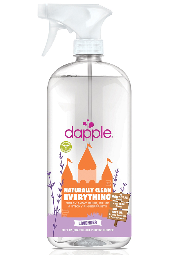 Dapplebaby Naturally Clean Everything All Purpose Cleaner-Lavender(30fl oz.) 