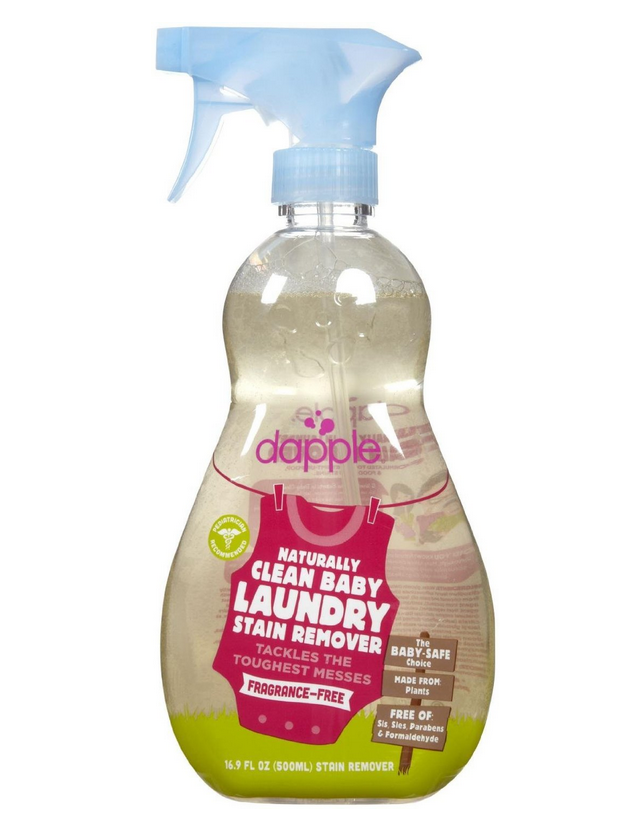 Dapplebaby Naturally Clean Baby Laundry Stain Remover-Fragrance Free(16.9 fl oz.) 