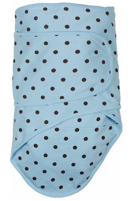 Miracle Blanket Blue with Dots Blanket