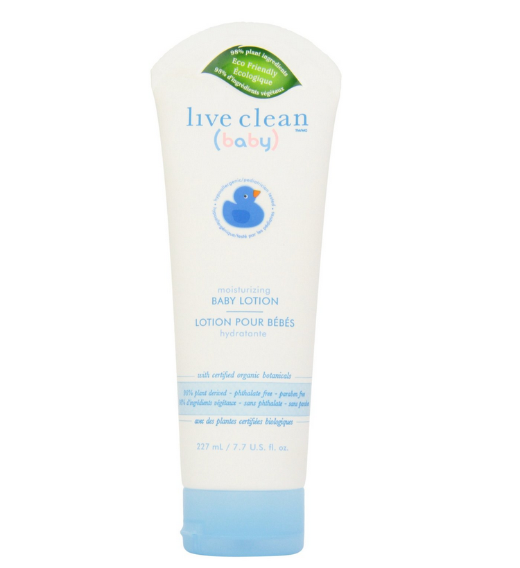 Live Clean Baby Lotion(7.7 fl oz.)