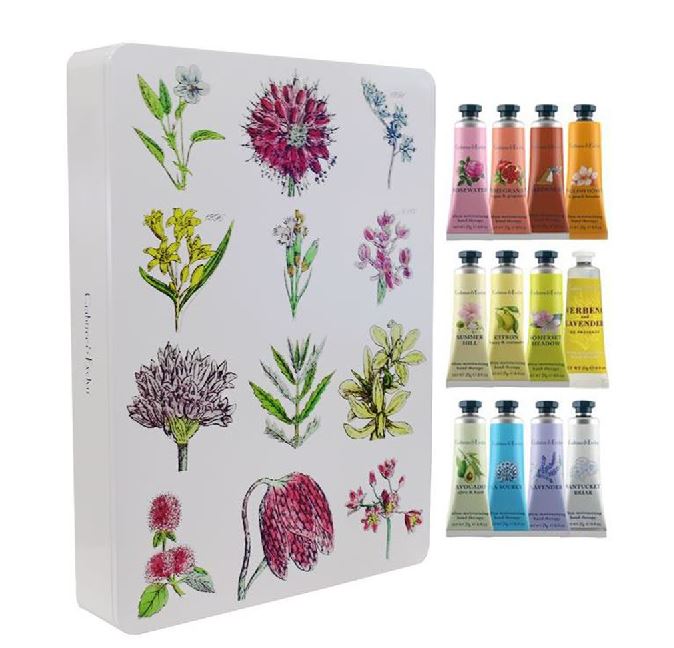 Crabtree & Evelyn Hand Therapy Sampler Tin Box