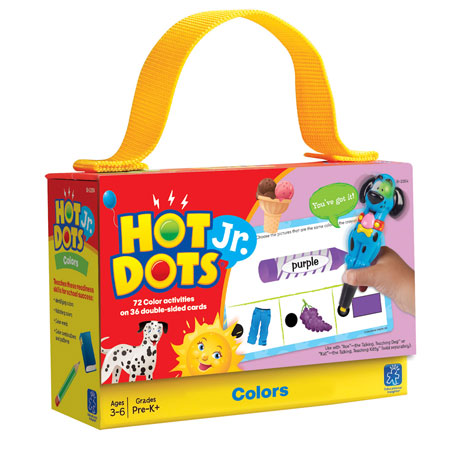  Hot Dots Jr. Card Set Colors