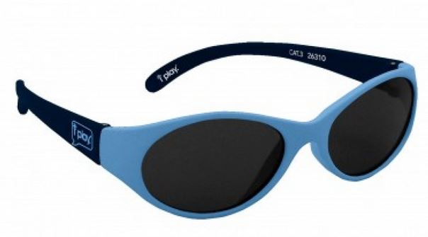 I Play Unisex-baby Infant Flexible Sunglasses (Blue)