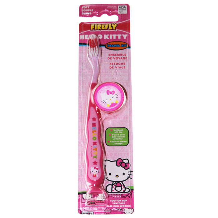 Firefly Hello Kitty Toothbrush Travel Kit