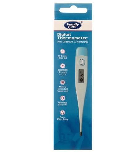 Family Care Digital Thermometer