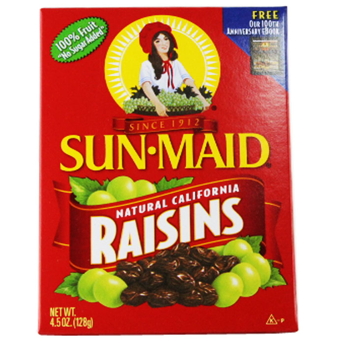 SunMaid Natural California Raisins (4.5oz)