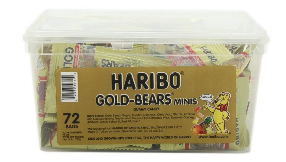  Haribo Original Gold-Bears Mini (72bags)