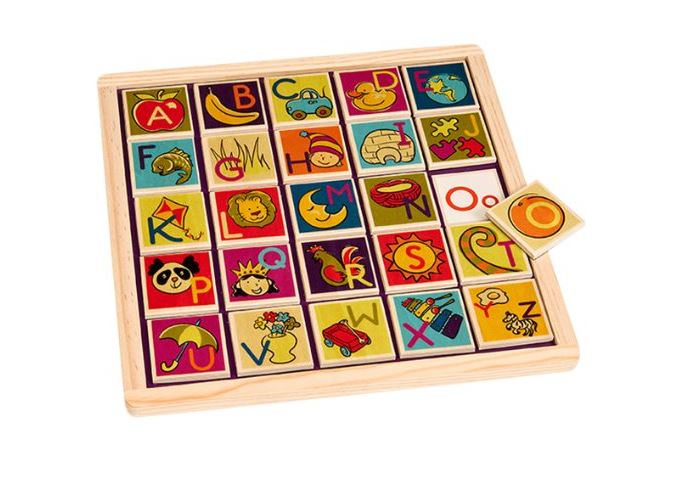 Brand B Magnetic Alphabet Puzzles