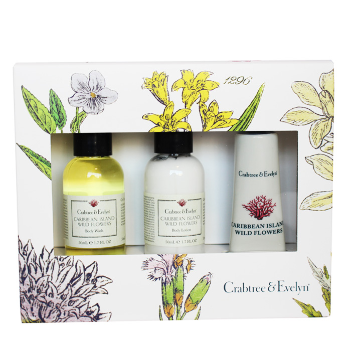 Crabtree Evelyn Caribbean Island Wild Flowers Little Luxuries Gift Set