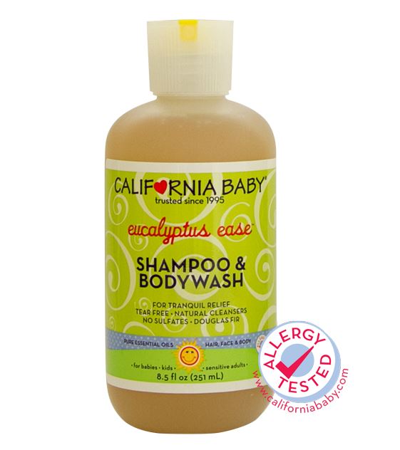 California Baby Eucalyptus Ease Shampoo & Bodywash (8.5fl oz)