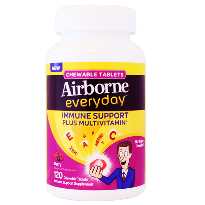 Airborne Everyday Chewable Tablets (120 count)