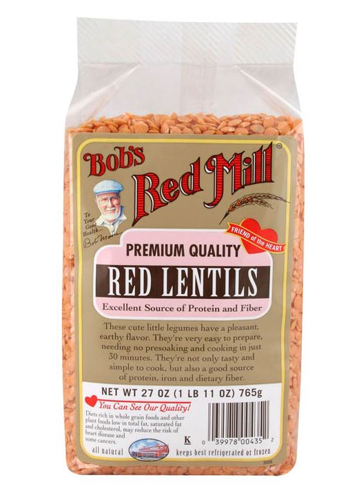 Bob's Red Mill Premium Red Lentils (27oz.)