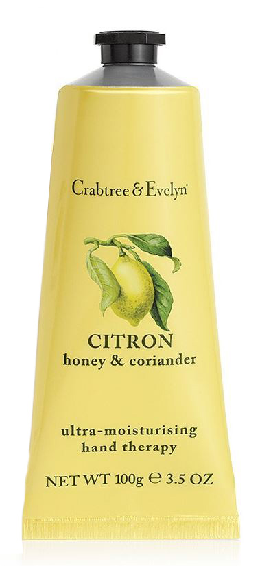 CRABTREE and EVELYN Hand Therapy: Citron Honey &amp; Coriander (100g, 3.5 oz)