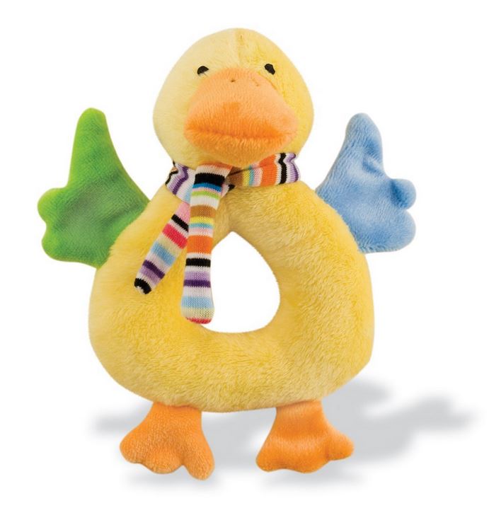 Rich Frog Happy Ring Rattle (Duck)