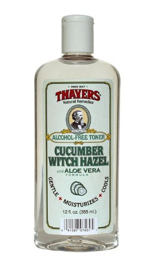 Thayers Witch Hazel Toner with Aloe Vera Cucumber: Alcohol-Free (12 oz)