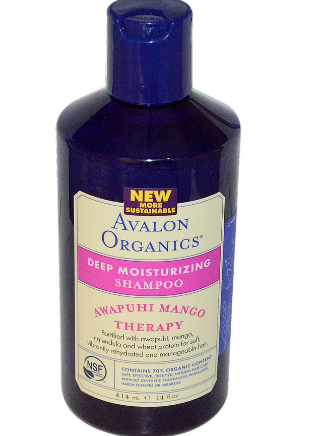 Avalon Organics Deep Moisturizing Shampoo, Awapuhi Mango Therapy(14fl oz.)