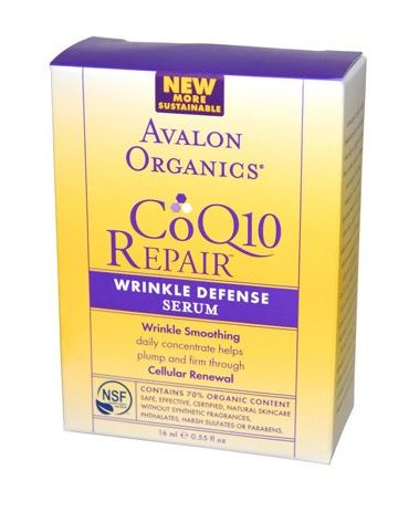 Avalon Organics CoQ10 Repair Wrinkle Defense Serum (0.55 oz)
