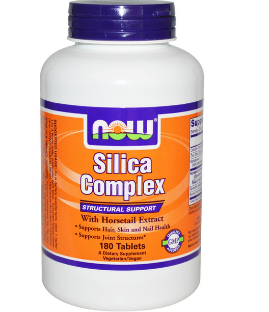 NOW Foods  Silica Complex(180 Tablets)