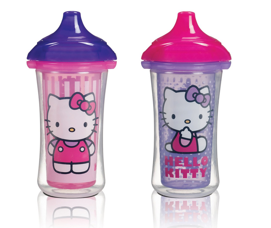 Munchkin Hello Kitty Click Lock Insulated Sippy Cups- 2 Pack (9 oz.)