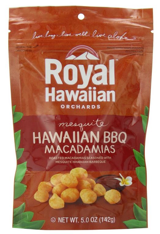 Royal Hawaiian BBQ Macadamias nuts (5.0oz., 142g)