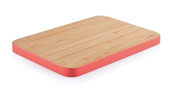 Bambu Cutting Edge Board (Med, Strawberry)