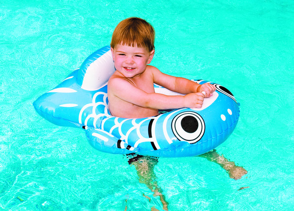 SwimLine Water Sports Blue Guppy Baby Seat (Ages 1-3 years)