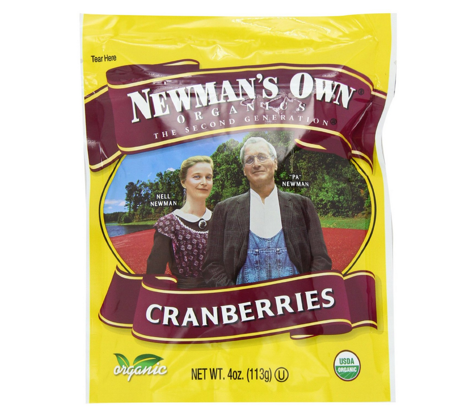 Newman's Own Organics Cranberries (4 oz.)