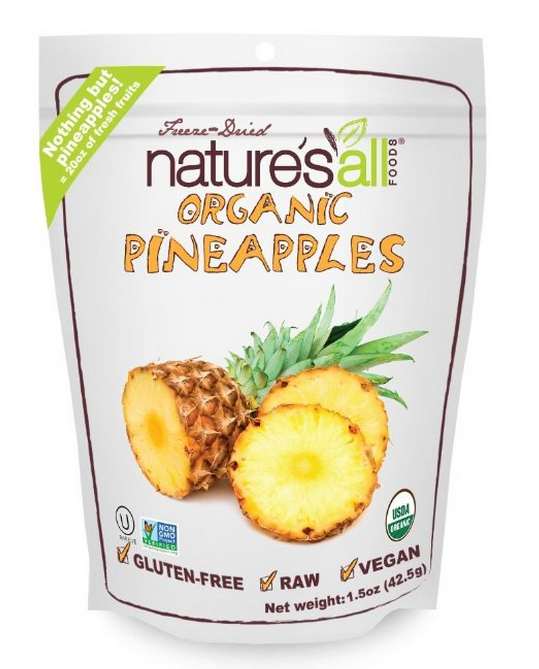 Nature's All Food Organic Pineapple (1.5oz.)