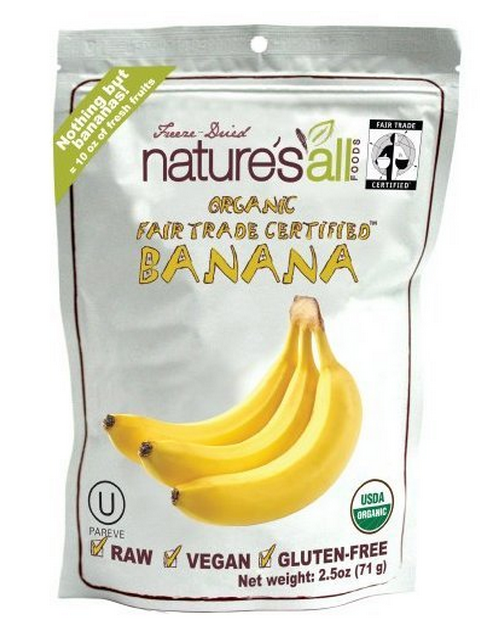 Nature's All Food Organic Banana (2.5oz.)