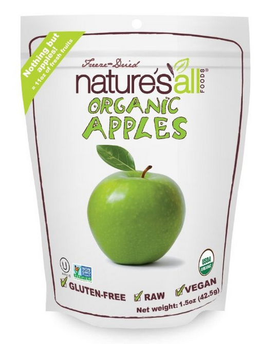 Nature's All Food Organic Apples (1.5oz.)