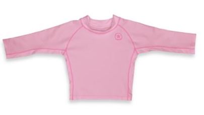 I play UPF 50 Long Sleeve Rashguard Pink (24mo)