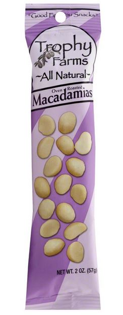 Trophy Farms Macadamias nuts (2 oz., 57g)