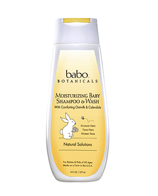 Babo Botanicals Moisturizing Baby Shampoo & Wash(8fl oz.)