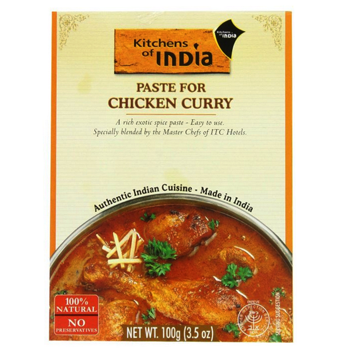 Kitchens of India Chicken Curry Paste (3.5oz., 100g)