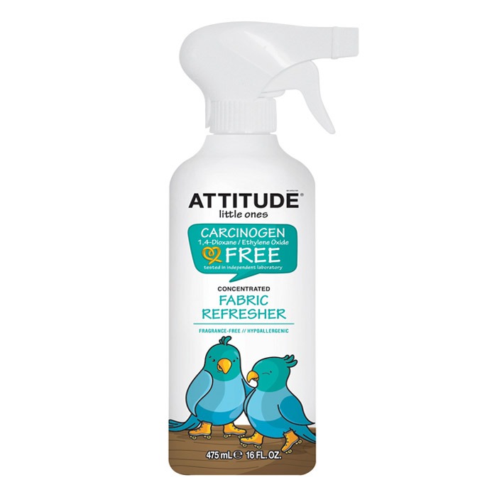 ATTITUDE Fabric Refresher: Little Ones (Fragrance Free) (475 ml, 16 oz)