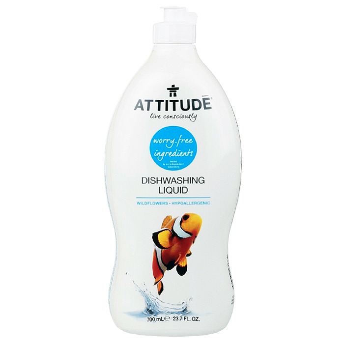 ATTITUDE Dishwashing Liquid: Wild Flowers (700 ml, 23.7 oz)