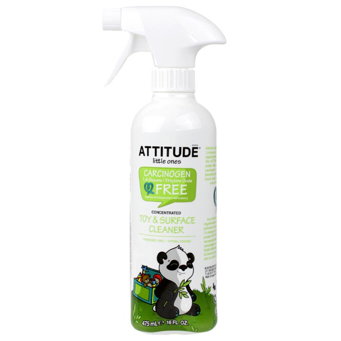 ATTITUDE Toy and Surface Cleaner: Little Ones (Fragrance Free) (475 ml, 16 oz)