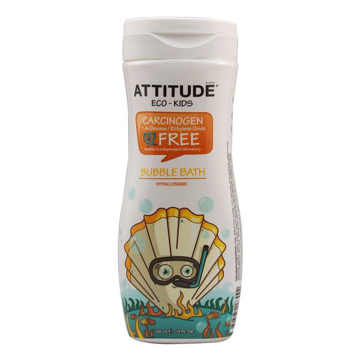 ATTITUDE ECO-KIDS Bubble Bath - Wording or Image Designs May Vary (355 ml, 12 oz)