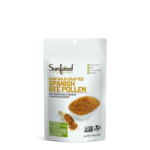 Sunfood Raw Wild-Crafted Spanish Bee Pollen