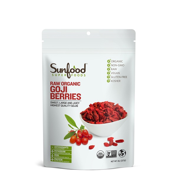 Sunfood Raw Organic Goji Berries