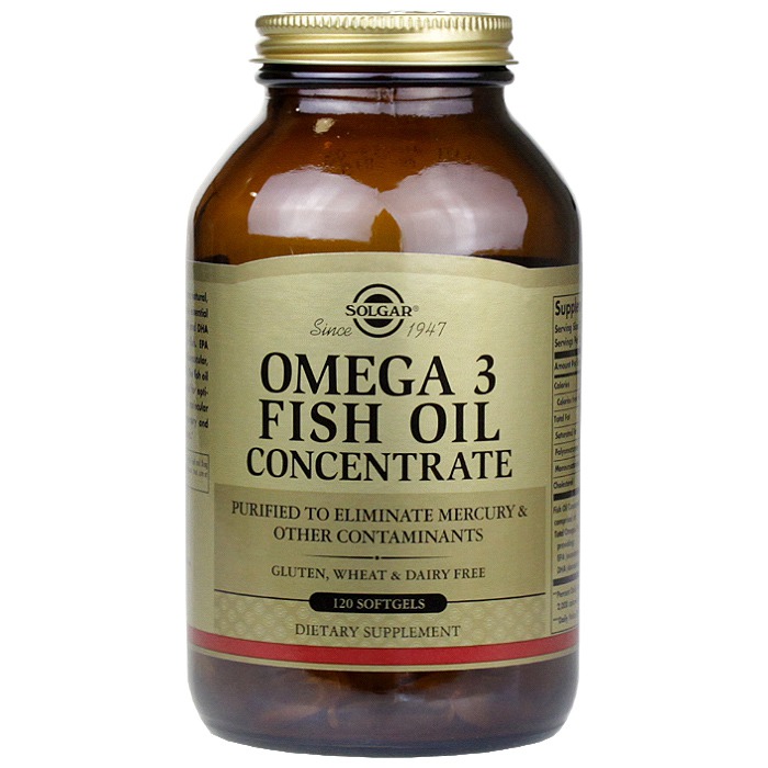 Solgar Omega 3 Fish Oil Concentrate (120 count)